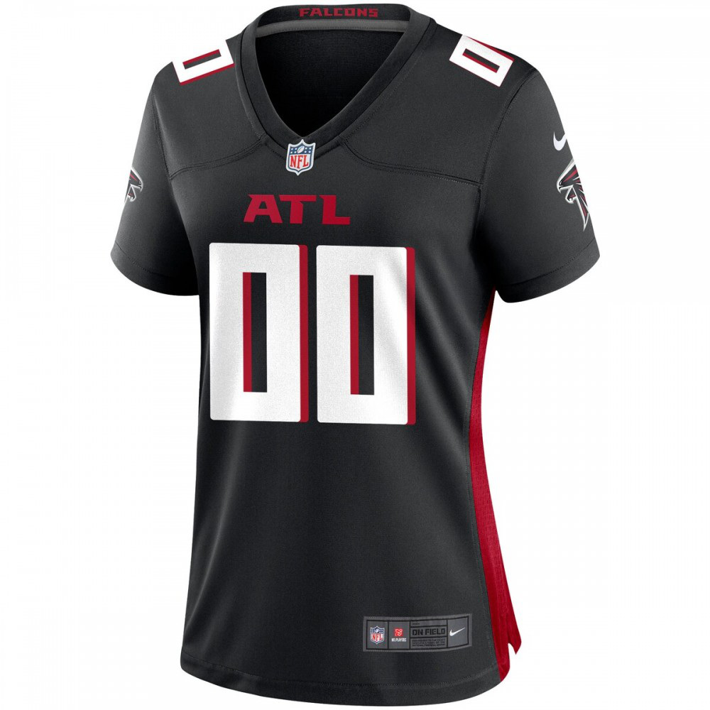 Nike Atlanta Falcons Women's Custom Game Jersey - Black-Profan Arena